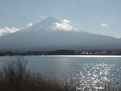 ずっと眺めていたい富士山と湖